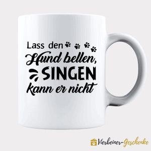 Haustier Tasse Berglandschaft